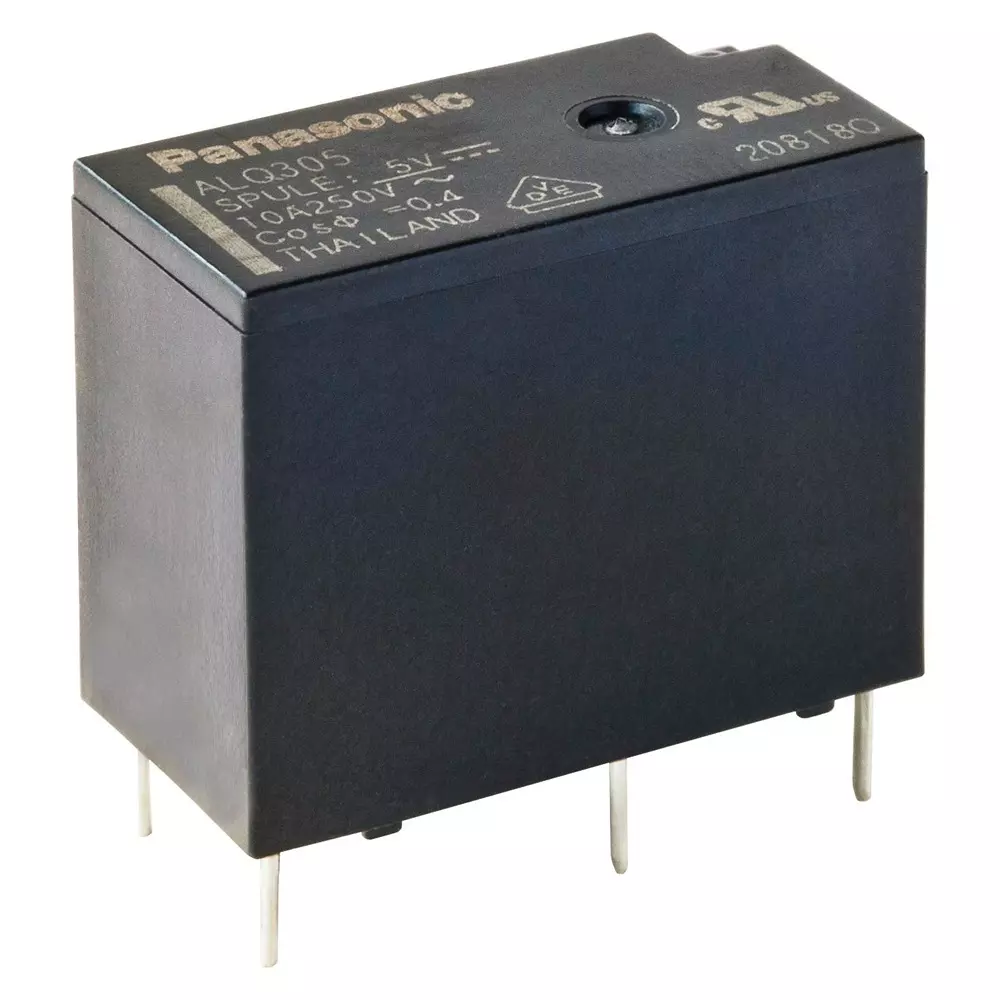 PANASONIC POWER RELAY, SPDT, 24VDC, 10A, THD, ALQ124