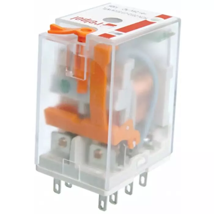 Relpol R2N Power Relay Plug In DPDT Plug In 110 V AC 3450 Ω, R2N-2012-23-5110-WTL