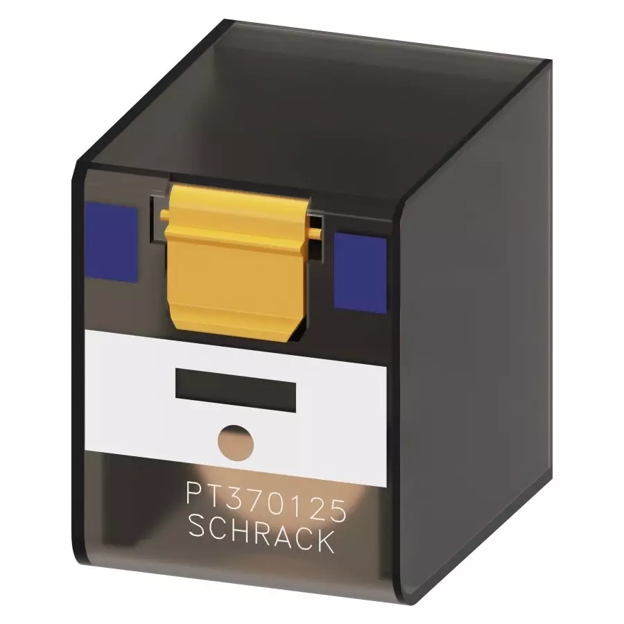 Siemens Plug In Power Relay, 125 V DC Coil, 10A Switching Current, 3PDT, LZX:PT370125