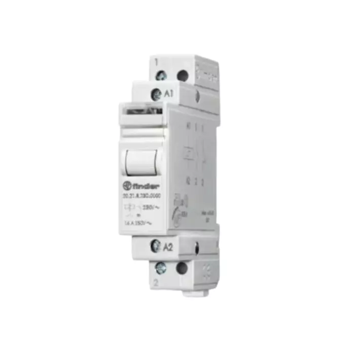 Finder DIN Rail Relay 24 V AC Coil 16 A Switching Current SPST-NO, 202180244000