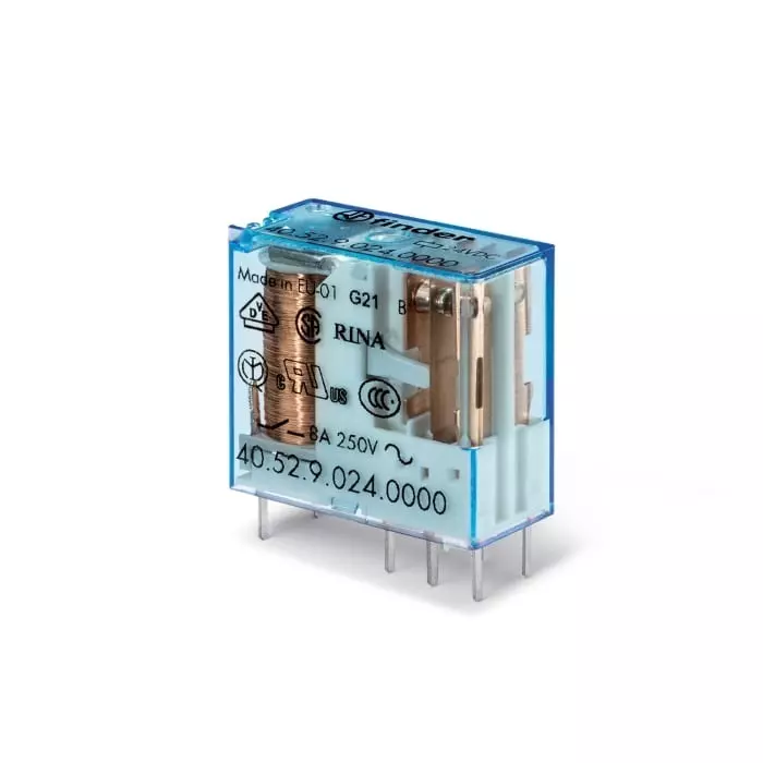 Buy Finder PCB Mount Power Relay Module 230 V AC Coil 8 A Switching ...