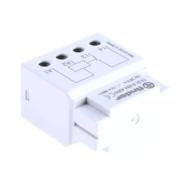 Finder Switch Box Power Relay 24 V DC Coil 12 A Switching Current SPST, 13.31.9.024.4300