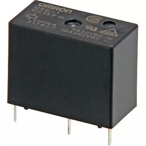 Omron Small power Relay DC 12 V Rated Voltage, G5Q-1 DC12 (C)