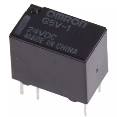 Omron Micro Relay 1C Contact Configuration, G5V-1 24DC