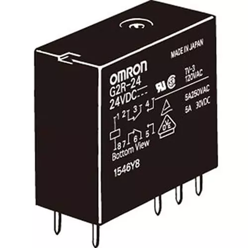 Omron Power Relay DC 48 V Rated Voltage, G2R-24-DC48