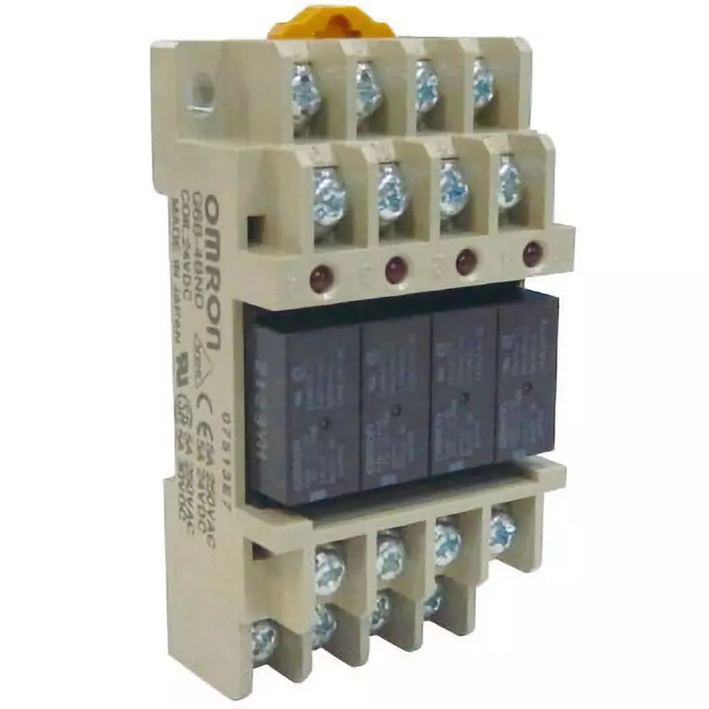 Omron Screw Terminal Relay 1ax4 Contact Configuration, G6B-4BND DC24V