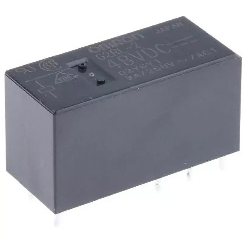 Omron Power Relay 2c 5.358 kΩ 10 Substances DC 48 V, G2RL-2 48DC