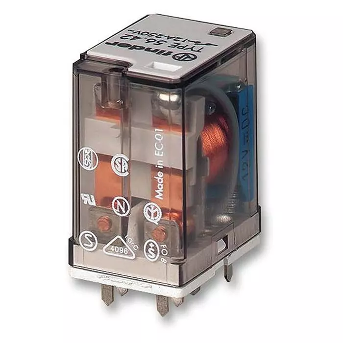 FINDER RELAY, DPDT, 250VAC, 12A, 56.42.9.024.0000