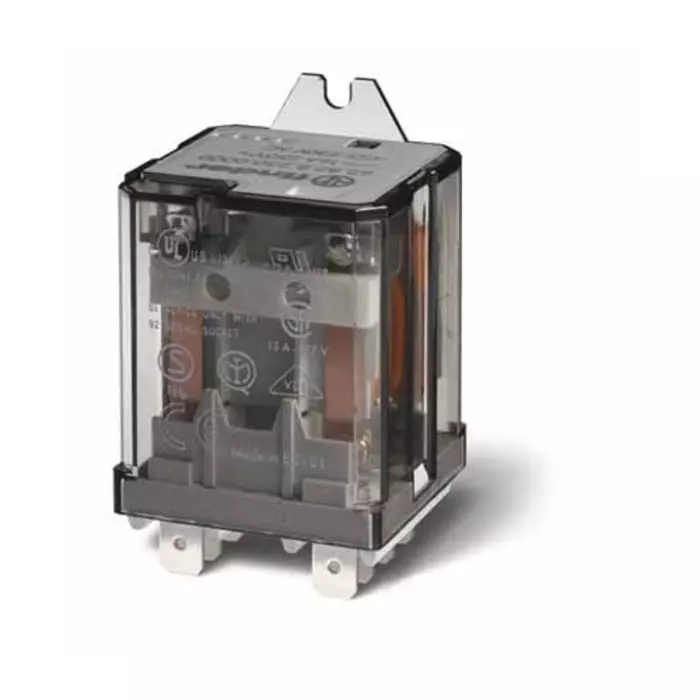 Finder Flange Mount Power Relay Module 110 to 115 V AC Coil 30 to 50 A Switching Current, 668281100303 (Pack of 10 Pcs)