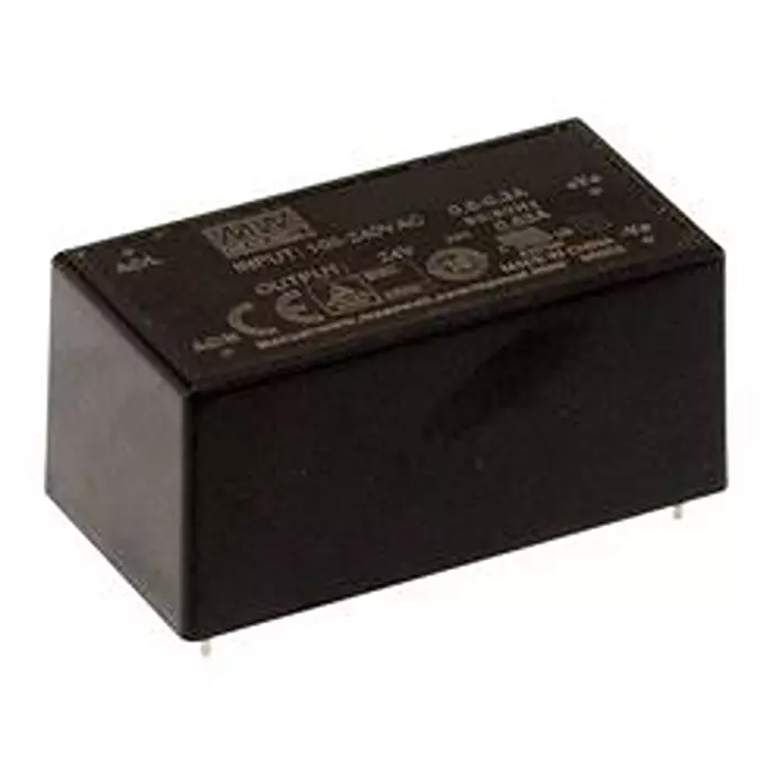 MEAN WELL POWER SUPPLY, AC-DC, 12V, 1.25A, MPM-15-12