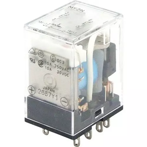 Omron Mini Power Relay 2-Pole, MY2N DC48
