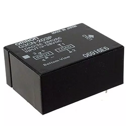 Omron Solid State Relay 100 mohm or more (with DC500 V mega), G3CN-203P DC3-28