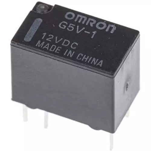 Omron Signal Relay SPDT Contact Configuration, G5V-1 DC12