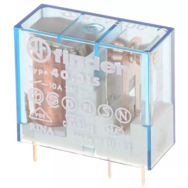 Finder Finder Relay AC400 V Maximum Allowable Contact Voltage DC 48 V Rated Coil Voltage, 40.31.7.048.0000