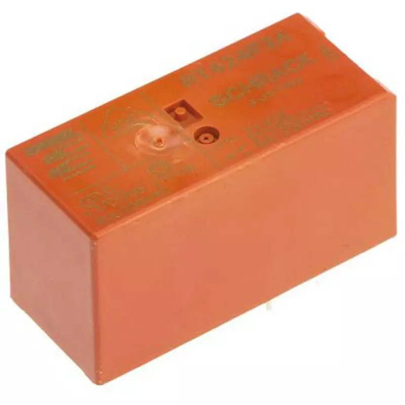 TE CONNECTIVITY Power Relay Board Mounting Type Of Sign DPDT Contact Configuration Through Hole Terminal Type, RT424F24