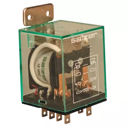 Salzer H Series HSR Relay 24 V DC Coil Voltage 16 Amp 1 Pole, HSR1P24