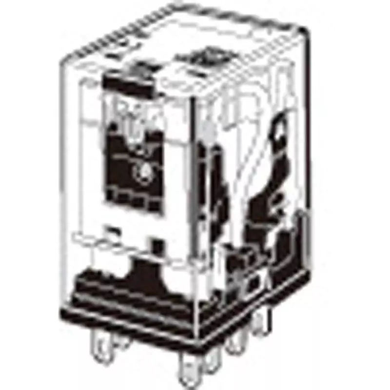 Omron Plug-In Terminal Mini Power Relay 2c Contact Configuration, MY2INDC24(S)