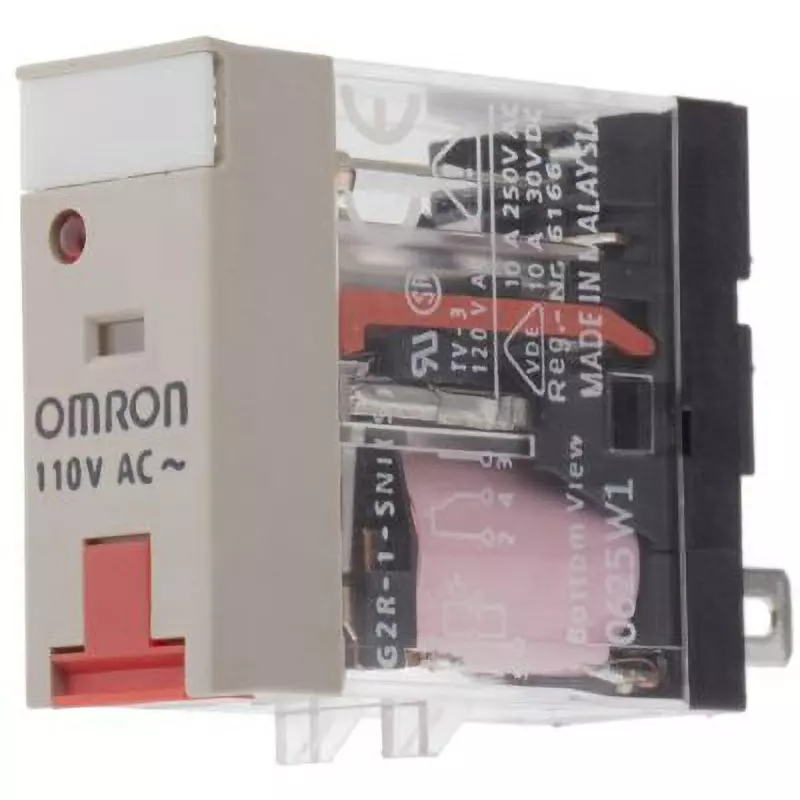 Omron Mini Power Relay Plug-in Terminal Type, G2R-1-SNI 110AC(S)