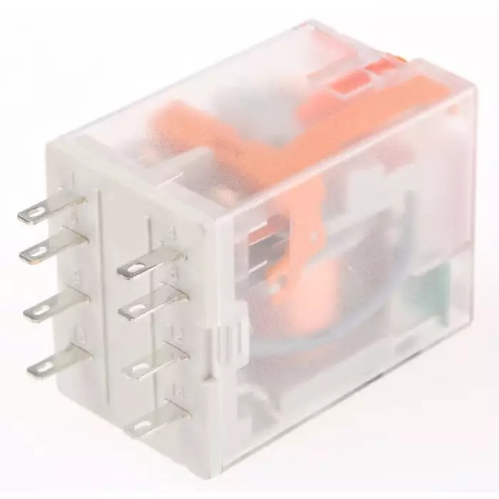 Relpol R2N Power Relay Plug In DPDT Plug In 230 V AC 16100 Ω, R2N-2012-23-5230-WTL