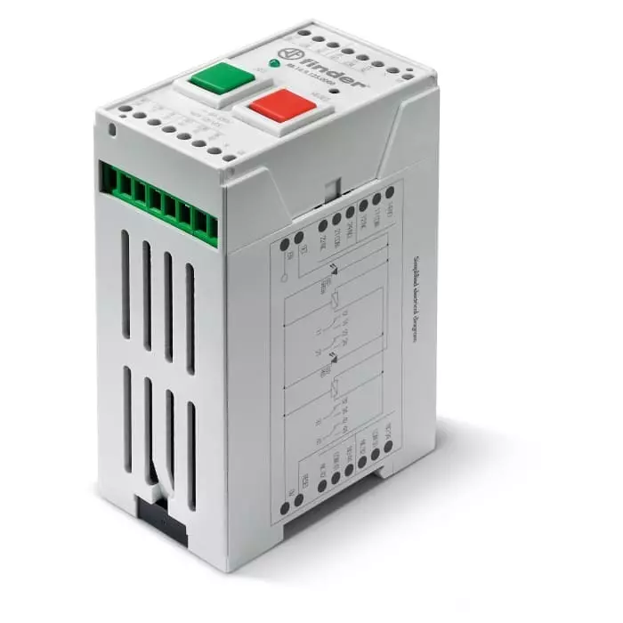 Finder DIN Rail Relay 250 V DC Coil 8 A Switching Current, RB1492500000