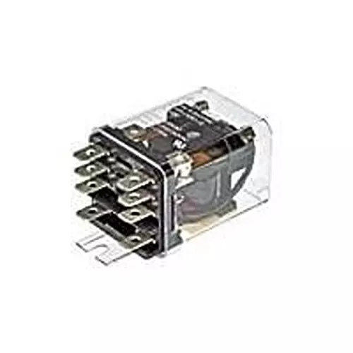 TE CONNECTIVITY Industrial Relay Power Relay Panel Mount 2 Form C (DPDT-NO, NC) 20 Amp, 7-1393114-1