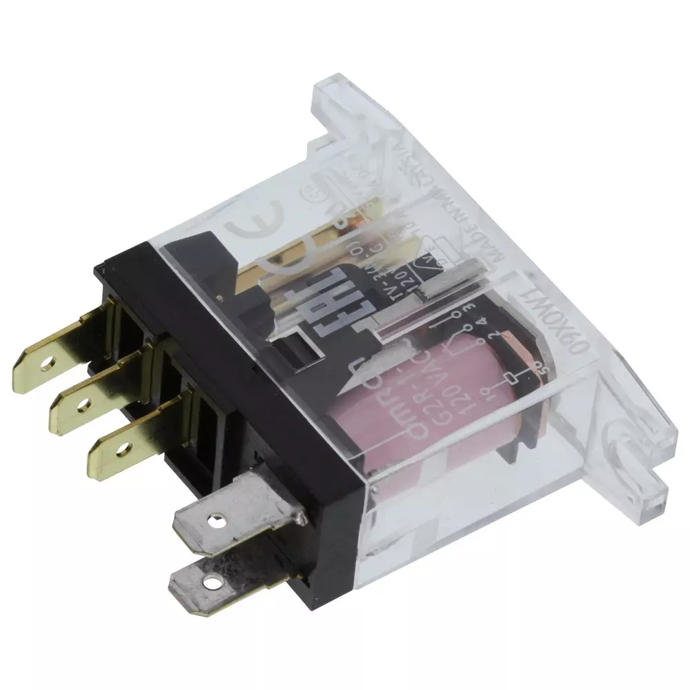 OMRON INDUSTRIAL AUTOMATION Power Relay, Spdt, 10A, 250Vac, Panel, G2R-1-T-Ac120