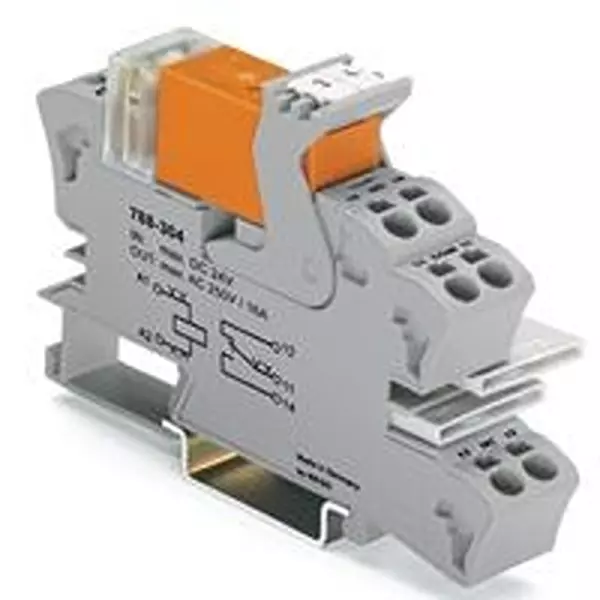 WAGO Relay, Spdt, 250Vac, 16A, 788-507