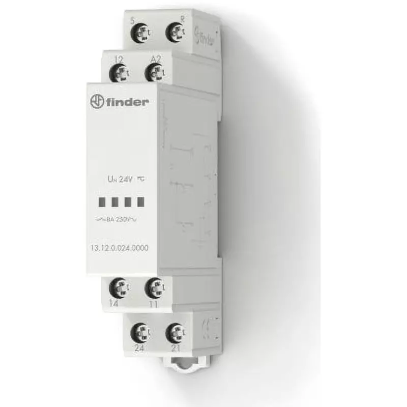 Finder Finder Relay AC400 V Maximum Allowable Contact Voltage AC/DC24 V Rated Coil Voltage, 13.12.0.024.0000