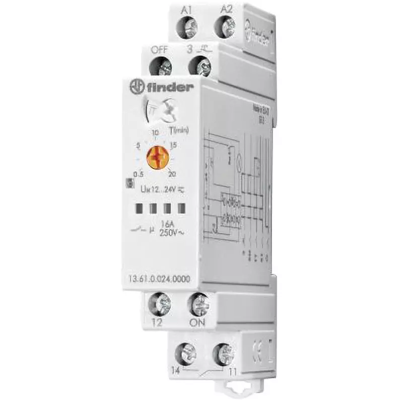 Finder Finder Relay AC400 V Maximum Allowable Contact Voltage AC230 V Rated Coil Voltage, 13.61.8.230.0000