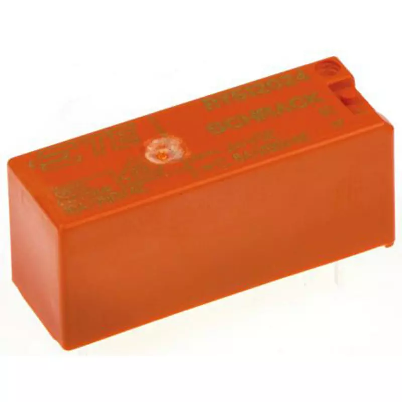 TE CONNECTIVITY Power Relay Board Mounting Type Of Sign SPDT Contact Configuration Through Hole Terminal Type, RY612024
