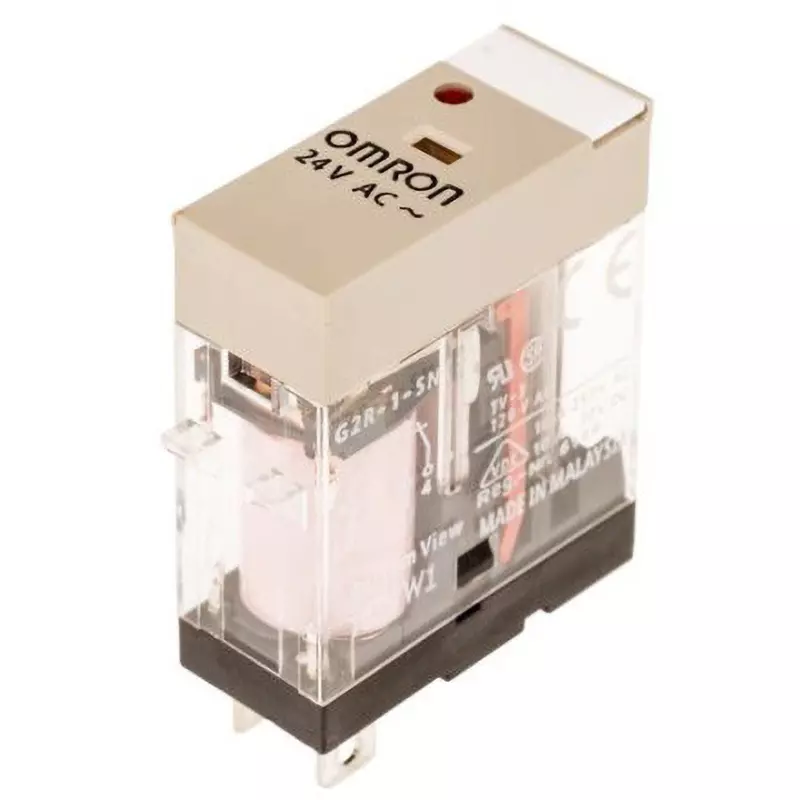 Omron Plug-In Terminal Mini Power Relay 1c Contact Configuration, G2R-1-SN 24AC(S)