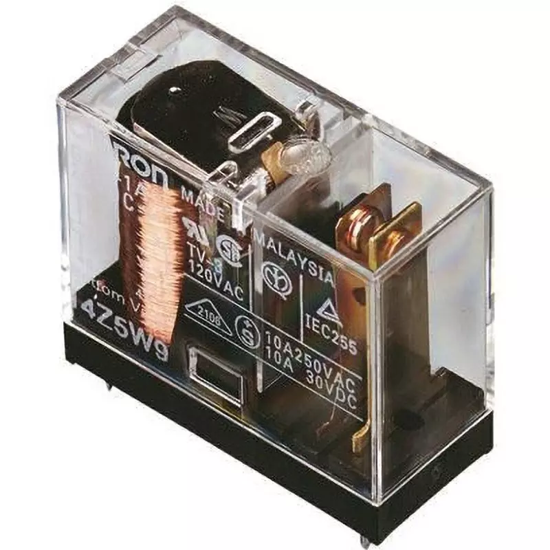 Omron Power Relay 1A Configuration 5 V DC Printed Circuit Board Terminal, G2R-1A 5DC
