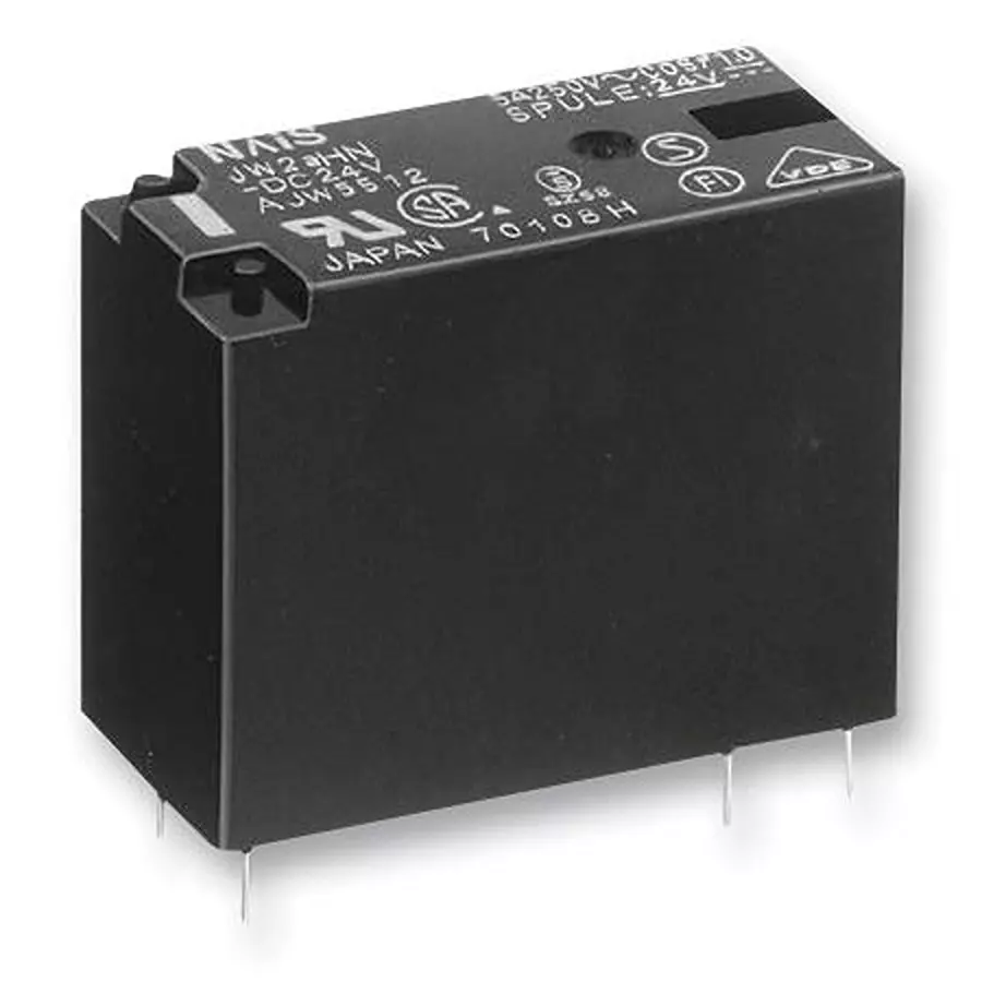 Panasonic RELAY, DPDT, 277VAC, 30VDC, 5A, JW2SN-DC12V