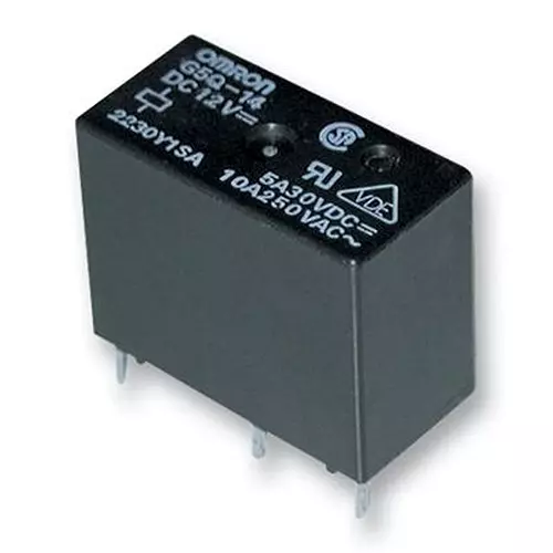 OMRON ELECTRONIC COMPONENTS RELAY, DPDT, 250VAC, 30VDC, 5A, G2R-24 DC24