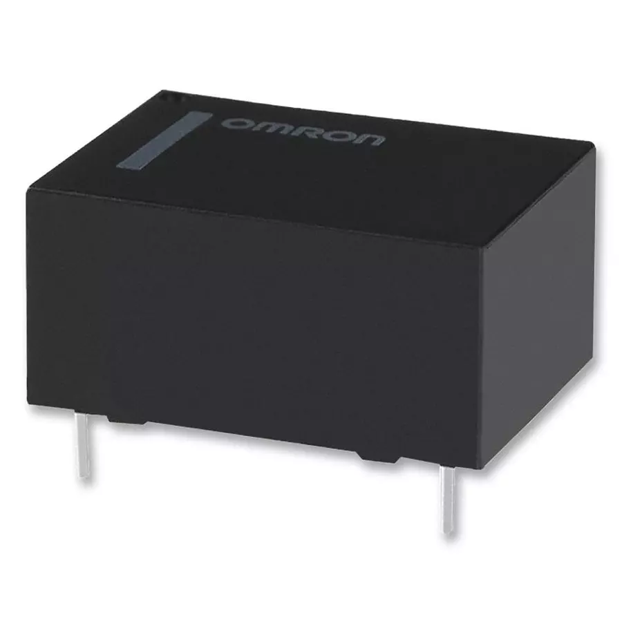 OMRON ELECTRONIC COMPONENTS RELAY, SPST-NO, 250VAC, 125VDC, 10A, G5CA-1A  DC5