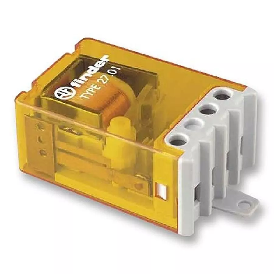 FINDER RELAY, SPST-NO, 110VAC, 10A, 27.01.8.230.0000