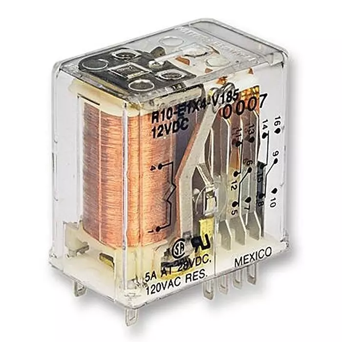 TE CONNECTIVITY Contact Configuration:DPDT, R10-E1X2-V700-picture-43