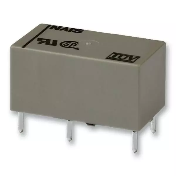 PANASONIC RELAY, DPST-NO, 250VAC, 30VDC, 5A, DSP2A-DC5V