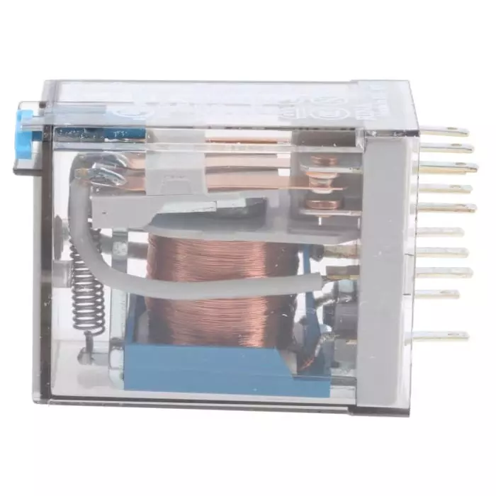 Finder Plug In Power Relay 12 V DC Coil 10 A Switching Current 3PDT, 55.33.9.012.0010