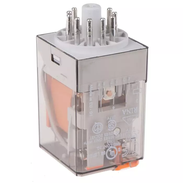 Finder Plug In Power Relay 48 V AC Coil 10 A Switching Current 3PDT, 60.13.8.048.0040