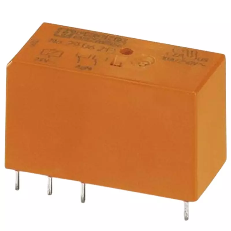 Phoenix Contact Power Relay Through Hole Mount 2 Form C (DPDT-NO, NC) 8 Amp 250 V AC, 250 V DC, 2906213
