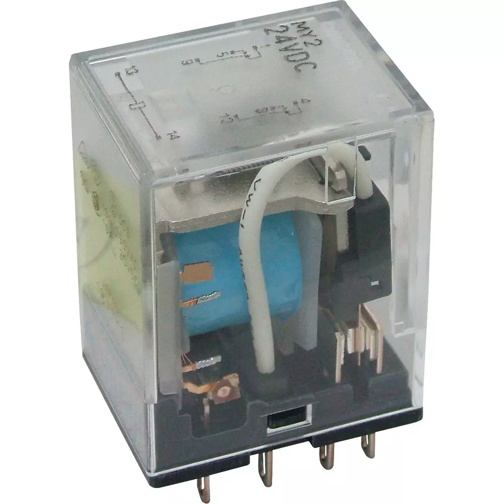 Omron Mini Power Relay DC24 Coil Voltage 2C Configuration MY2 Series
