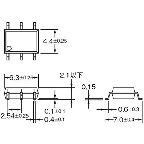 Omron Signal Relay 1A Contact Configuration, G3VM-61HR