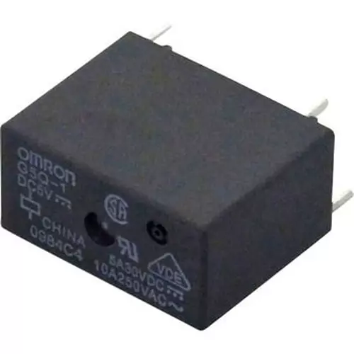 Omron Small power Relay DC 5 V Rated Voltage, G5Q-1 DC5 (C)