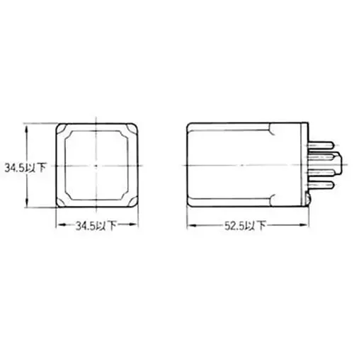 Omron Latching Relay 100 mohm or more at DC 500 V, MK2KP DC100