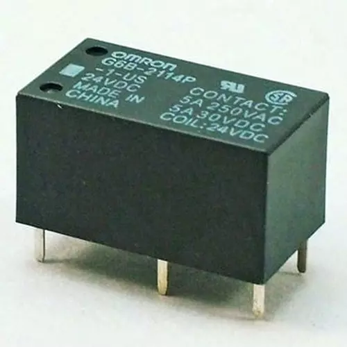 Omron Power Relay DC 24 V Rated Voltage, G6B-2114P-1-US-DC24