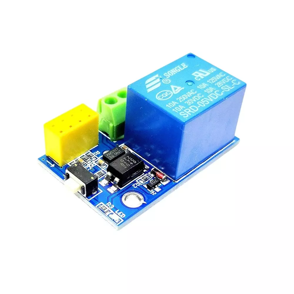 Invento WI-FI Relay Module ≥250 mA Working Current DC 5-12 V Voltage for Smart Home Automation System, ESP8266