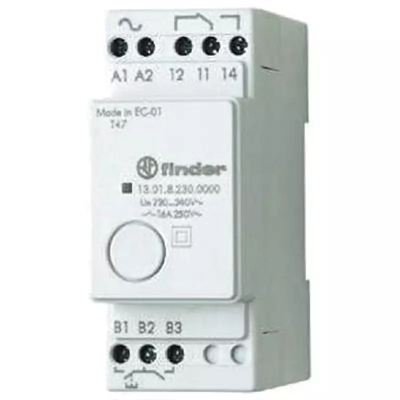 Finder Finder Relay AC400 V Maximum Allowable Contact Voltage AC12/DC12 V Rated Coil Voltage, 13010012000