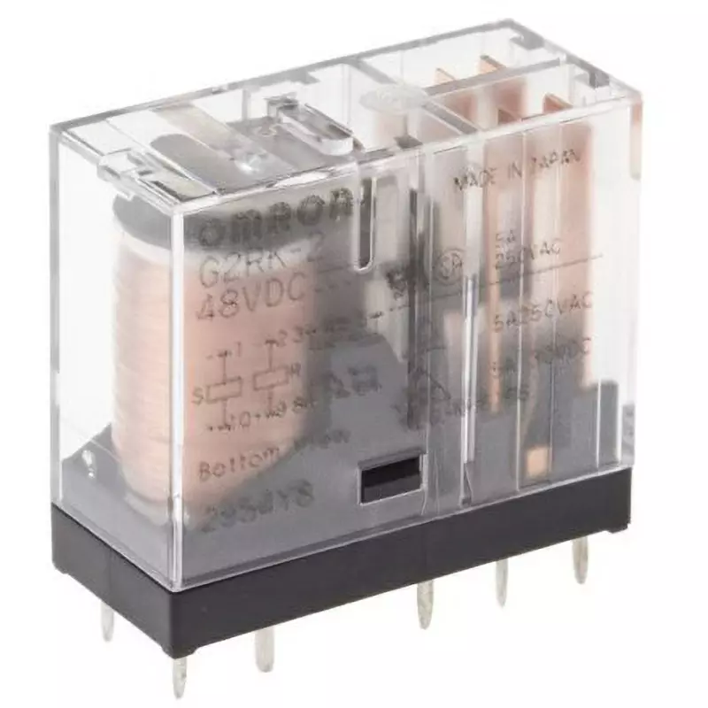 Omron Power Relay 2C Contact Configuration, G2RK248DC
