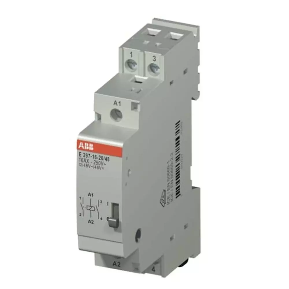 ABB DIN Rail Power Relay, 48 V DC Coil, 16A Switching Current, 2TAZ311000R2032